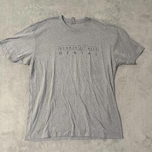 Murray Hill Dental T-Shirt Gray XL Promo Dentist Office Tee Unisex